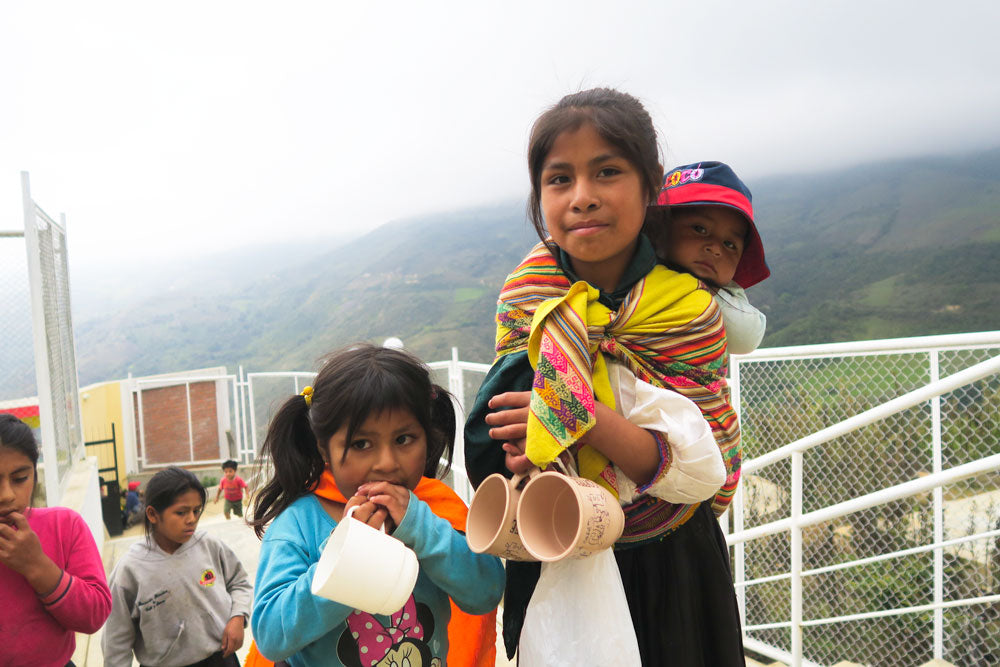 Trip to Coral de Piedro celebrating La Chocolatada with children