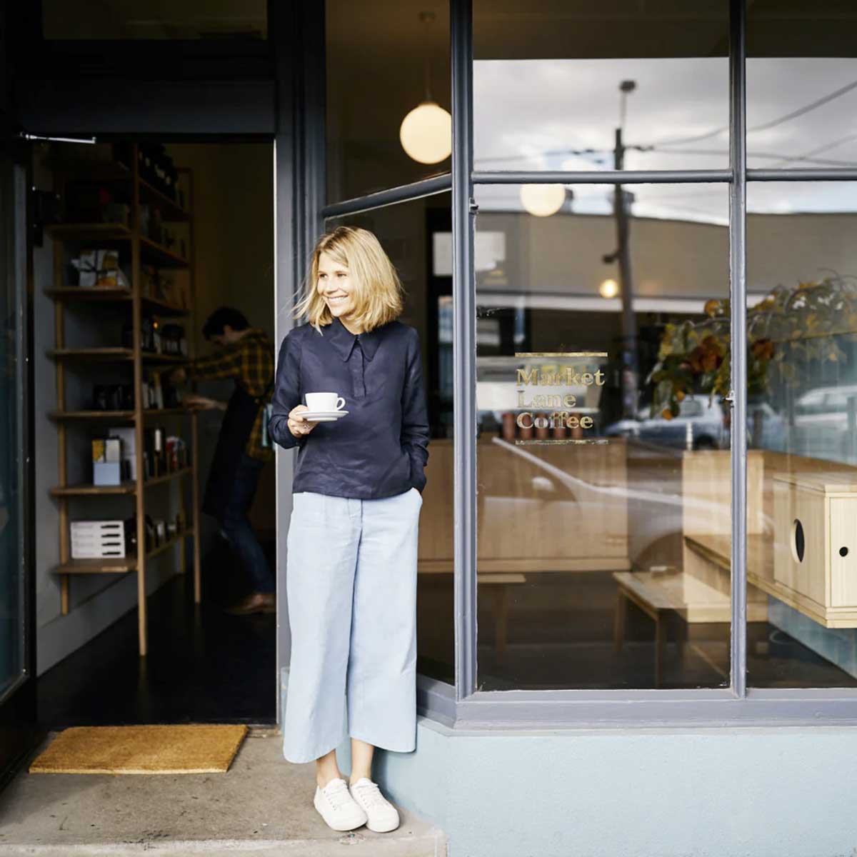 Market Lane coffee shop in Melbourne CBD