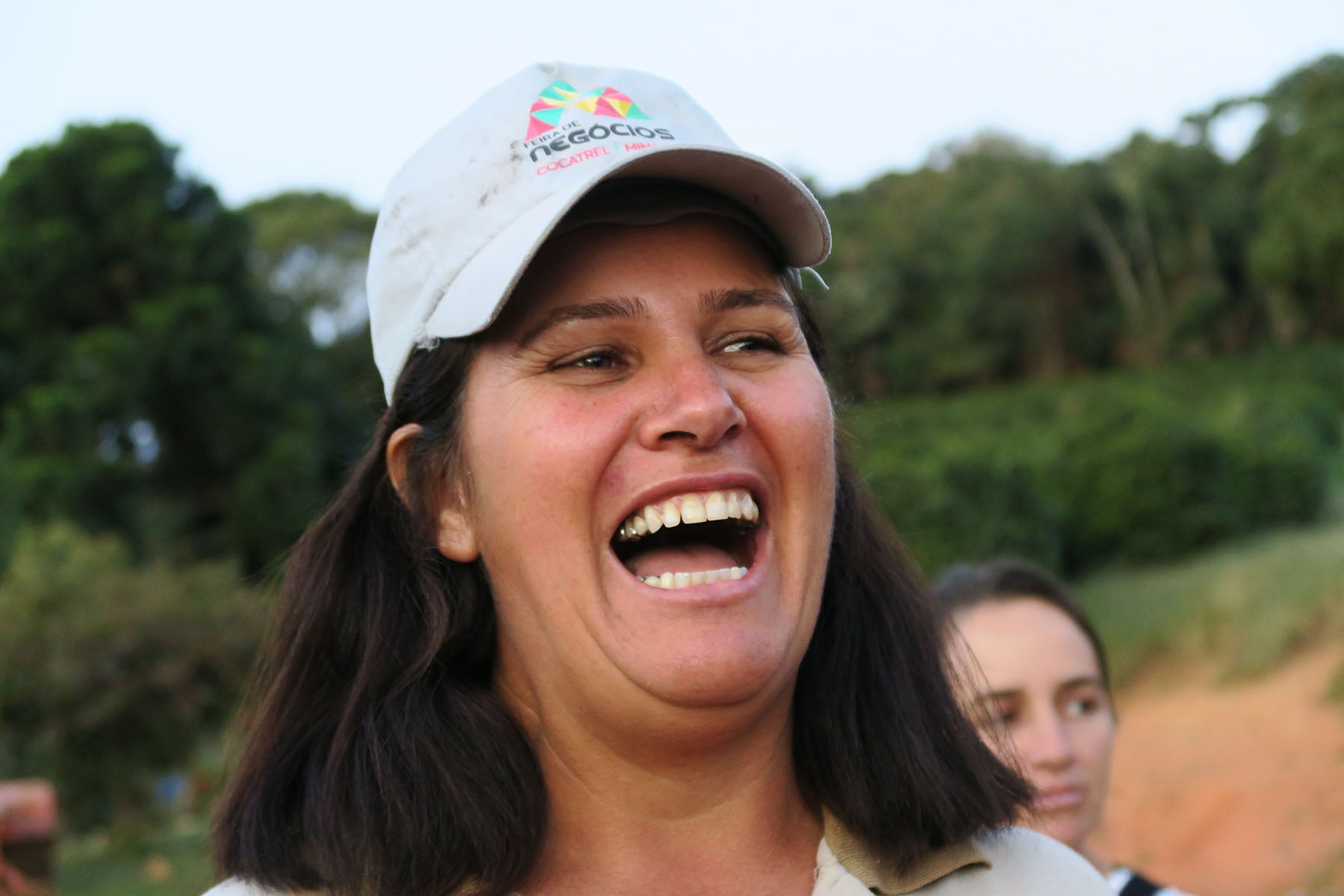 Behind the cup: Marcia de Jesus Souza Borges