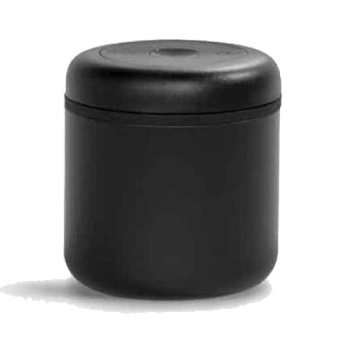 Coffee storage container in black