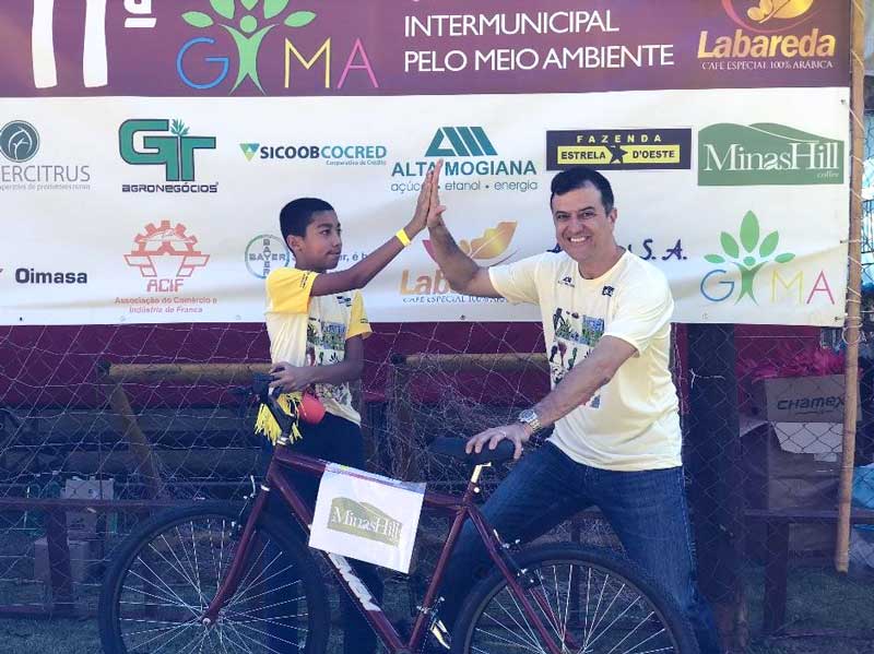 Bicycles donated by 23 Degrees coffee roasters 