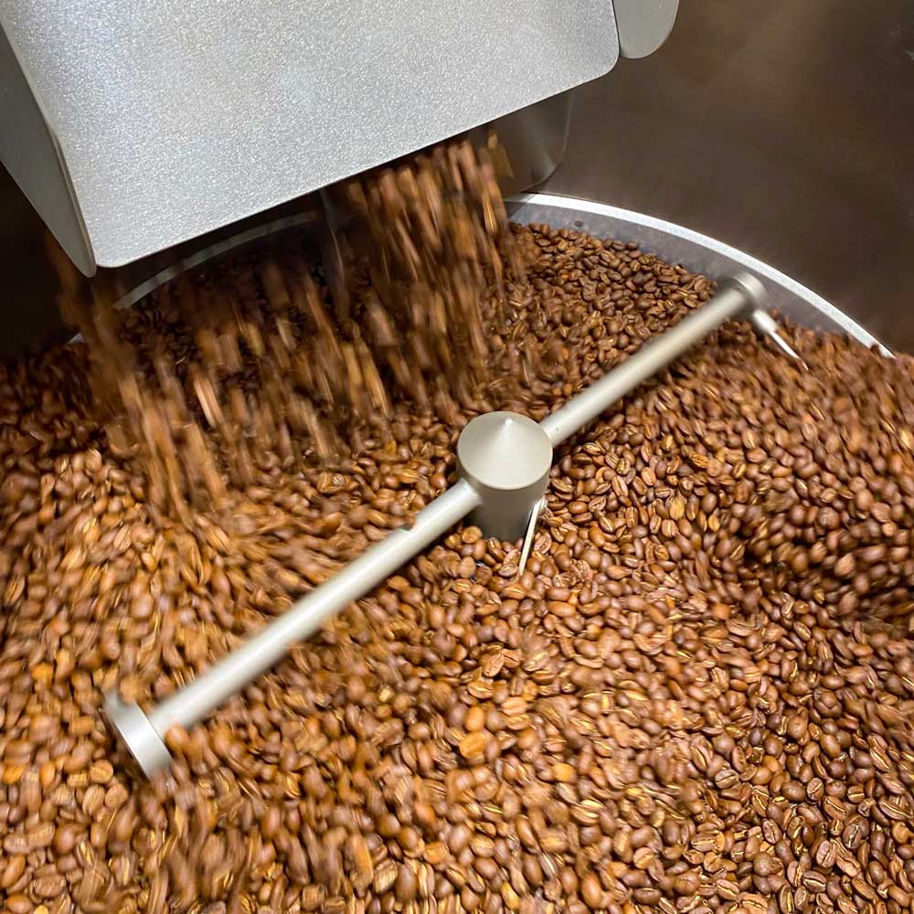 roasted coffee beans for single origin coffee subscription.