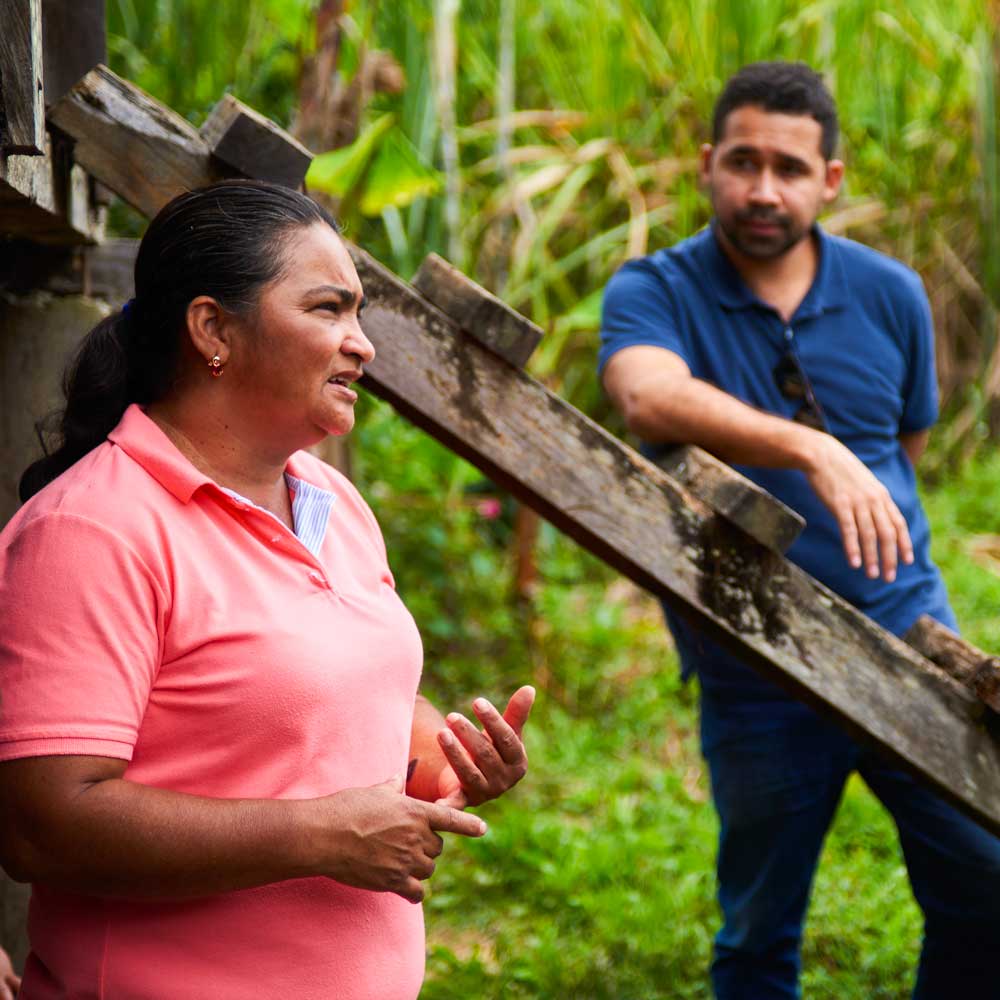 Colombian women coffee producer