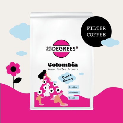 Colombian coffee filter roast coffee bag