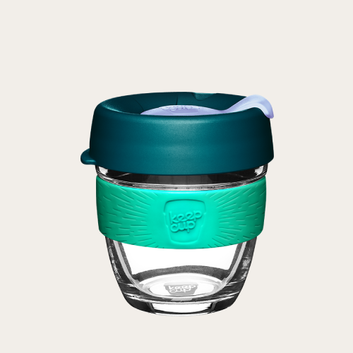 KeepCup Glass in green, 227ml