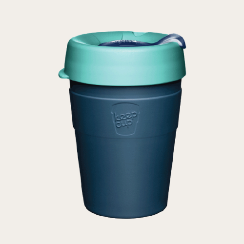 KeepCup Thermal in dark blue, 340ml, medium size
